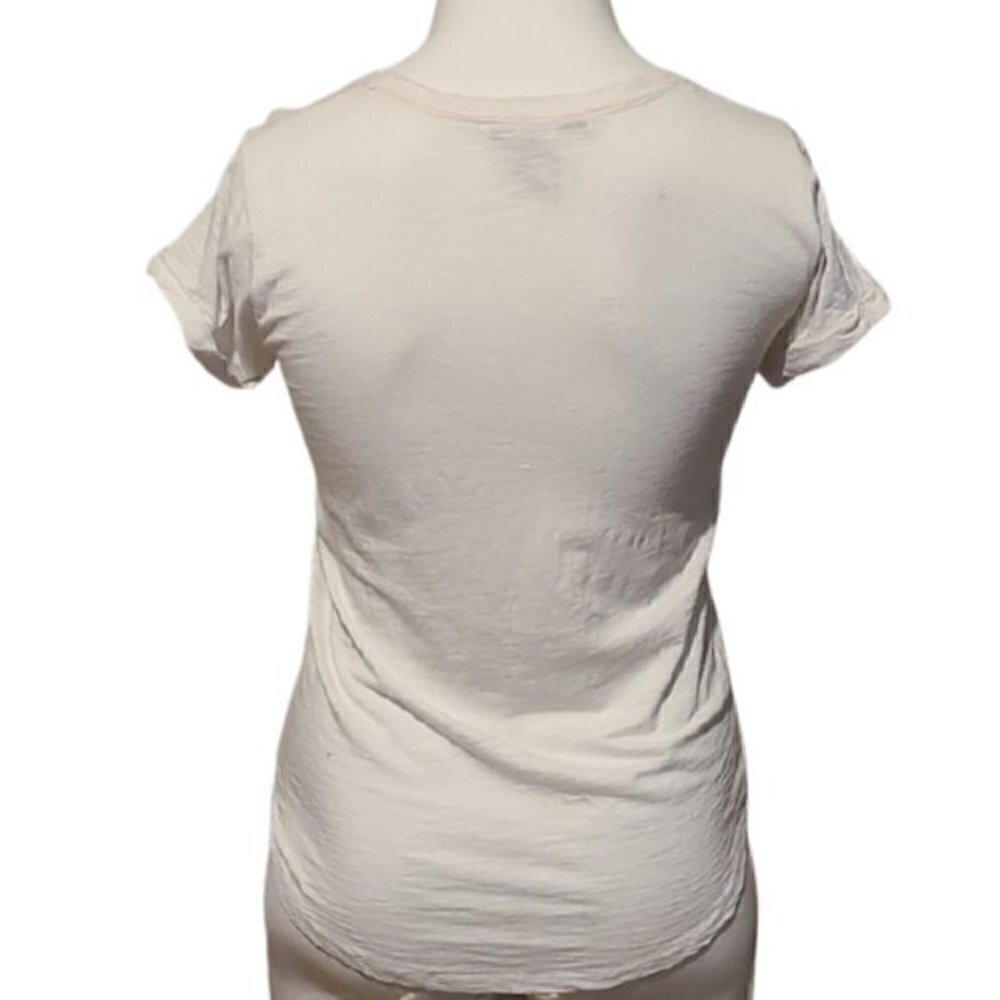 [American Rag] White Single Pocket Short Sleeve - Size L - Picture 2 of 9